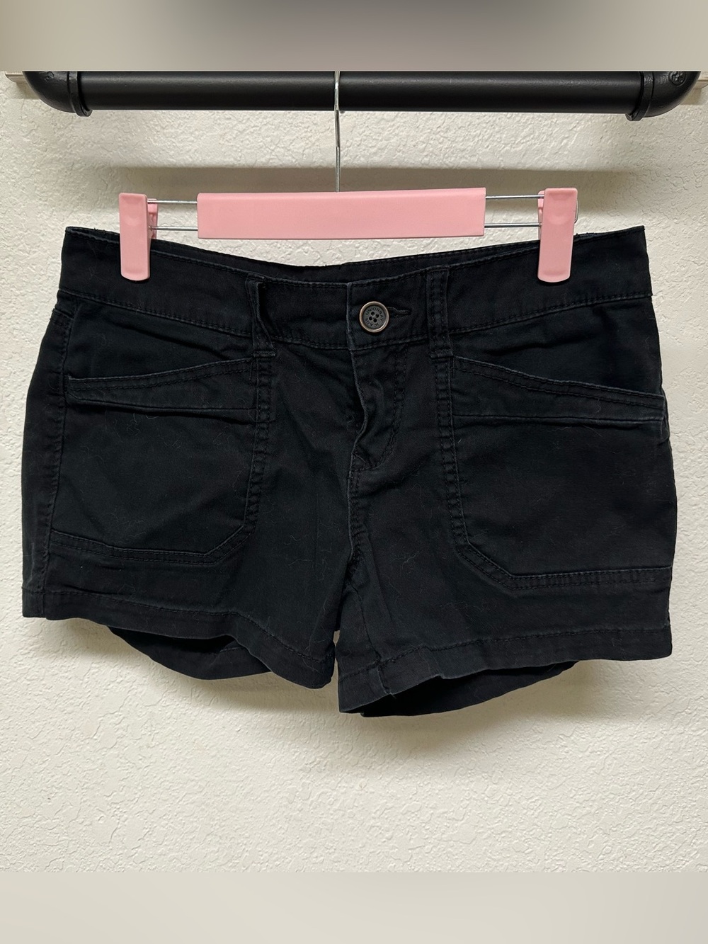 Unionbay Juniors Black Delaney Shorts EUC